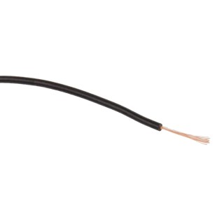 RS PRO FlexiVolt Series Black Hook Up Wire, 26 AWG, 39x0.07 mm Core Strands, 100 m, 500V, Flame Retardant 285-7713