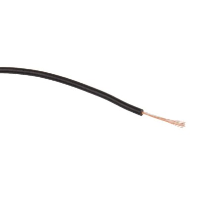 RS PRO FlexiVolt Series Black Hook Up Wire, 26 AWG, 39x0.07 mm Core Strands, 100 m, 500V, Flame Retardant 285-7713