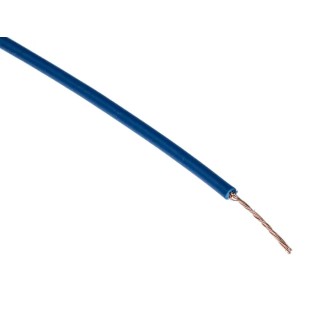 Staubli FlexiVolt Series Blue Hook Up Wire 23AWG 66x0.07mm Copper Conductor 100m Length 500V 70°C 285-7791