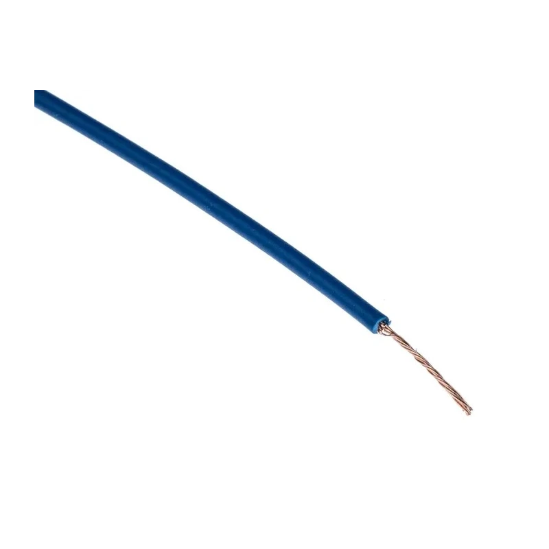 Staubli FlexiVolt Series Blue Hook Up Wire 23AWG 66x0.07mm Copper Conductor 100m Length 500V 70°C 285-7791