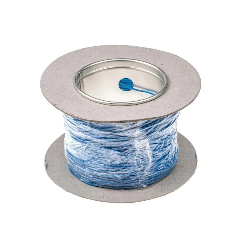 Staubli FlexiVolt Series Blue Hook Up Wire 23AWG 66x0.07mm Copper Conductor 100m Length 500V 70°C 285-7791
