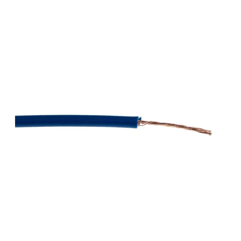Staubli FlexiVolt Series Blue Hook Up Wire 23AWG 66x0.07mm Copper Conductor 100m Length 500V 70°C 285-7791
