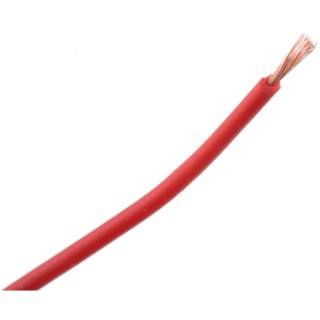 Staubli Red Hook Up Wire, 26 AWG, 39x0.07 mm Core Strands, 100 m Length, 500V, Flame Retardant, Low Smoke Halogen 285-7729