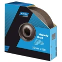 Norton Aluminium Oxide Abrasive Paper Cloth Roll 25m Length 38mm Width P60 Grit Medium Grade 63642531824
