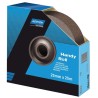 Norton Aluminium Oxide Abrasive Paper Cloth Roll 25m Length 38mm Width P60 Grit Medium Grade 63642531824
