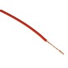Staubli FlexiVolt Series Red Hook Up Wire 20 AWG 129/0.07 mm Core Strands 100 m Polyvinyl Chloride 285-7836