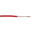 Staubli FlexiVolt Series Red Hook Up Wire 20 AWG 129/0.07 mm Core Strands 100 m Polyvinyl Chloride 285-7836