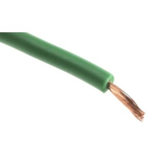 Staubli FlexiVolt Series Green Hook Up Wire 23 AWG 65x0.07mm Core Strands 100m Polyvinyl Chloride 285-7814