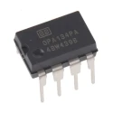 Texas Instruments Audio Amplifier Operational Amplifier, 8-Pin PDIP, Through Hole Mount, 5-36V Supply, 8MHz OPA134PA