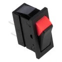Arcolectric (Bulgin) Ltd SPST On-Off Rocker Switch Panel Mount Aluminium Housing 16A 125/250V C1300XAAAA