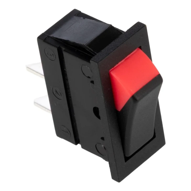 Arcolectric (Bulgin) Ltd SPST On-Off Rocker Switch Panel Mount Aluminium Housing 16A 125/250V C1300XAAAA