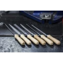 RS PRO Engineers File Set 100 mm, Second Cut, Chrome Steel, 6 Pieces VLQ 5450-4