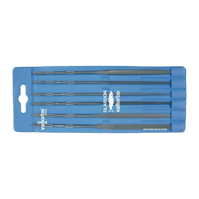 RS PRO Precision 160 mm Second Cut Needle File Set, 6 Pieces VLA2443-2