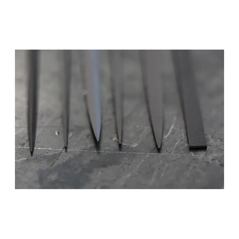 RS PRO Precision 160 mm Second Cut Needle File Set, 6 Pieces VLA2443-2