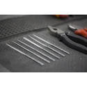 RS PRO Precision 160 mm Second Cut Needle File Set, 6 Pieces VLA2443-2
