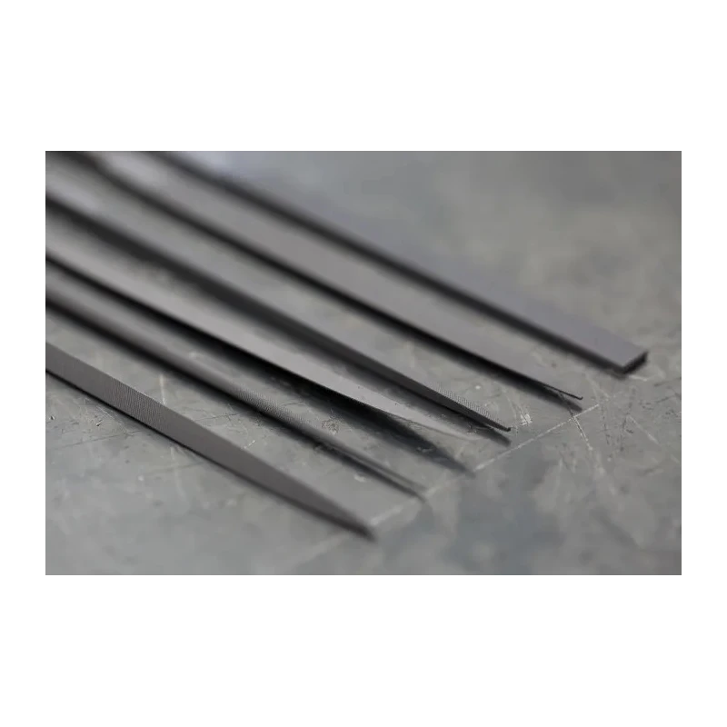 RS PRO Precision 160 mm Second Cut Needle File Set, 6 Pieces VLA2443-2