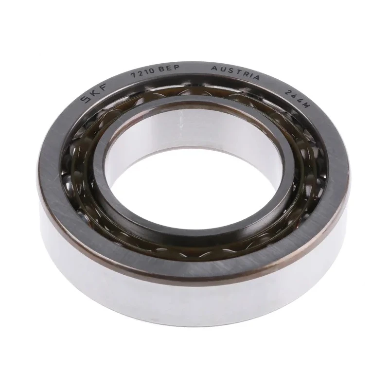 SKF Single Row Angular Contact Ball Bearing 50 mm ID, 90 mm OD, 20 mm Race Width 7210 BEP