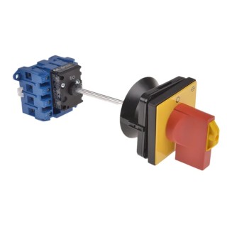 Kraus & Naimer 4-Pole Surface Isolator Switch IP65, 3 Phase, 32A, 240V AC, 5.5W 