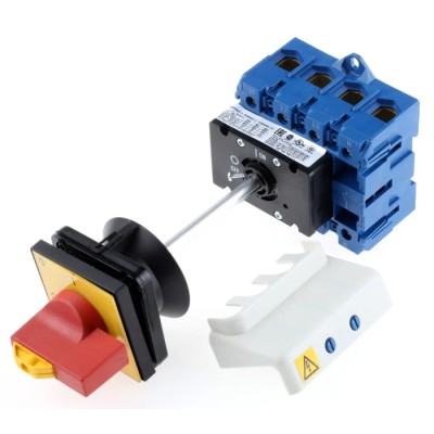 Kraus & Naimer 4-Pole Surface Isolator Switch IP65, 80A, 15 kW 