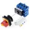 Kraus & Naimer 4-Pole Surface Isolator Switch IP65, 80A, 15 kW