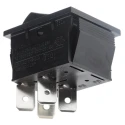 Arcolectric (Bulgin) Ltd DPST On-Off On-Off Rocker Switch Panel Aluminium Housing 16A 250V AC C1350AAAAB