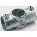 RS PRO 2-Way Connector Connecting Component Strut Profile Type 3 Round Tube Size 48.3 mm 286-3516