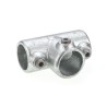 RS PRO Cast Iron T-Connector, Connecting Component, Strut Profile Type 1, Round Tube Size 33.7 mm, Length 96mm 286-3459