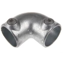 RS PRO M6 2-Way Connector Connecting Component Strut Profile Type 3 Round Tube Size 48.3 mm 286-3954