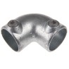 RS PRO M6 2-Way Connector Connecting Component Strut Profile Type 3 Round Tube Size 48.3 mm 286-3954
