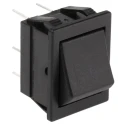 Arcolectric (Bulgin) Ltd DPDT On-Off-On On-Off-On Rocker Switch Panel Aluminium Housing 16A C1570ALAAA
