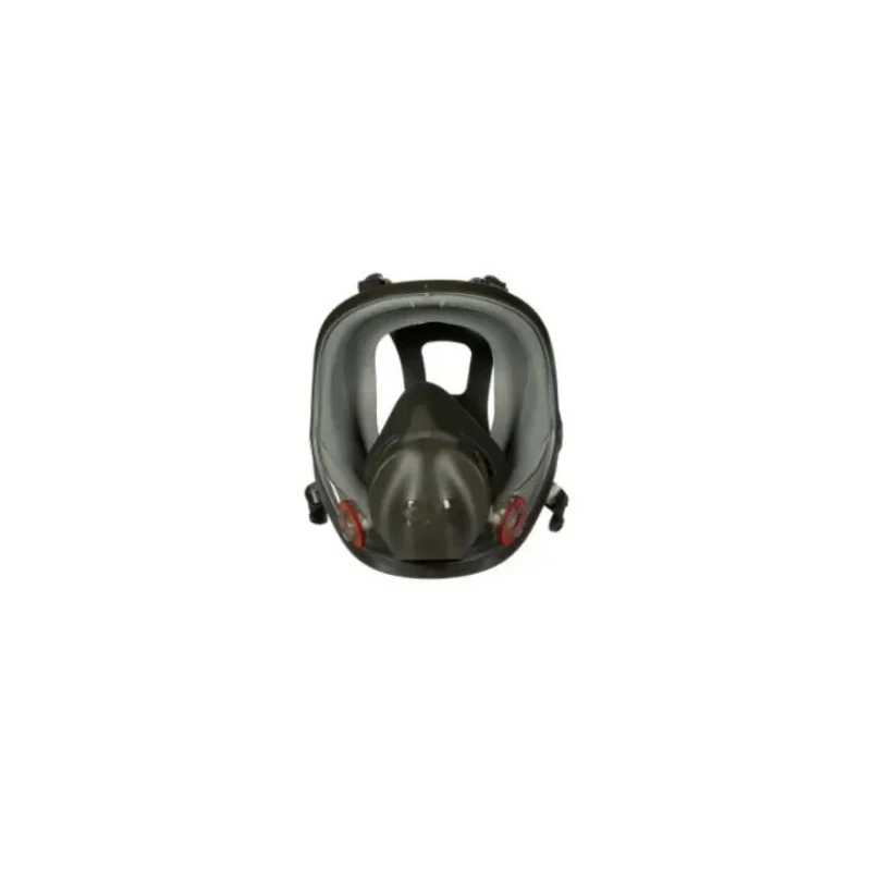 3M 6000 Series Full Mask Respirator Mask, Size M, Reusable Silicone Thermoplastic Elastomer 6800