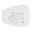 3M Dust Filter for Use with 3M 5000 Series Respirator 5935, Bayonet Connection, White, UK Origin 5935