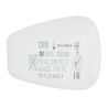 3M Dust Filter for Use with 3M 5000 Series Respirator 5935, Bayonet Connection, White, UK Origin 5935