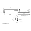 Assemtech 15 ° Horizontal Tilt Switch 250 mA 60 V AC S1039CW