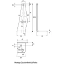 SICK BEF Series Mounting Bracket Accessory for W36 Photoelectric Sensors 45mm Width 36mm Height BEF-WN-W32