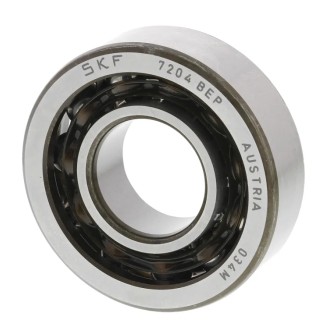 SKF Single Row Angular Contact Ball Bearing 20 mm ID, 47 mm OD, 14 mm Race Width 7204 BEP
