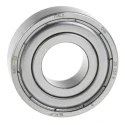 SKF Single Row Deep Groove Ball Bearing, Shielded, Sheet Metal Cage, Steel Balls, 12 mm ID, 28 mm OD, 8 mm Width 6001-2Z