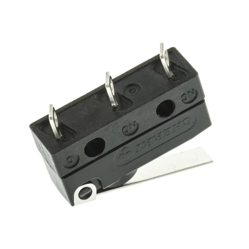ZF Hinge Lever Micro Switch, Solder Terminal, 10.1A, 250 V AC, SPDT, IP6K7 DC2C-A1LB