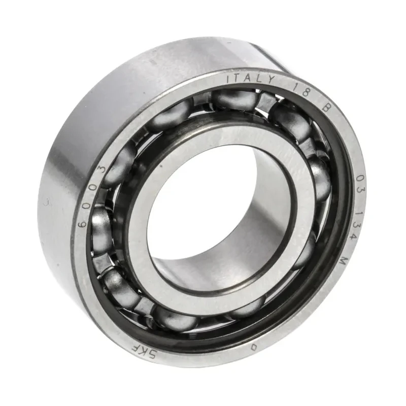 SKF Single Row Deep Groove Ball Bearing 17 mm ID, 35 mm OD, 10 mm Width, Sheet Metal Cage 6003