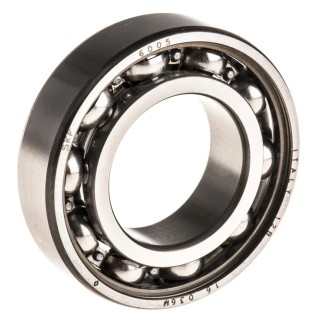 SKF Single Row Deep Groove Ball Bearing 25 mm Inside Diameter, 47 mm Outside Diameter, 12 mm Race Width, Sheet Metal 6005
