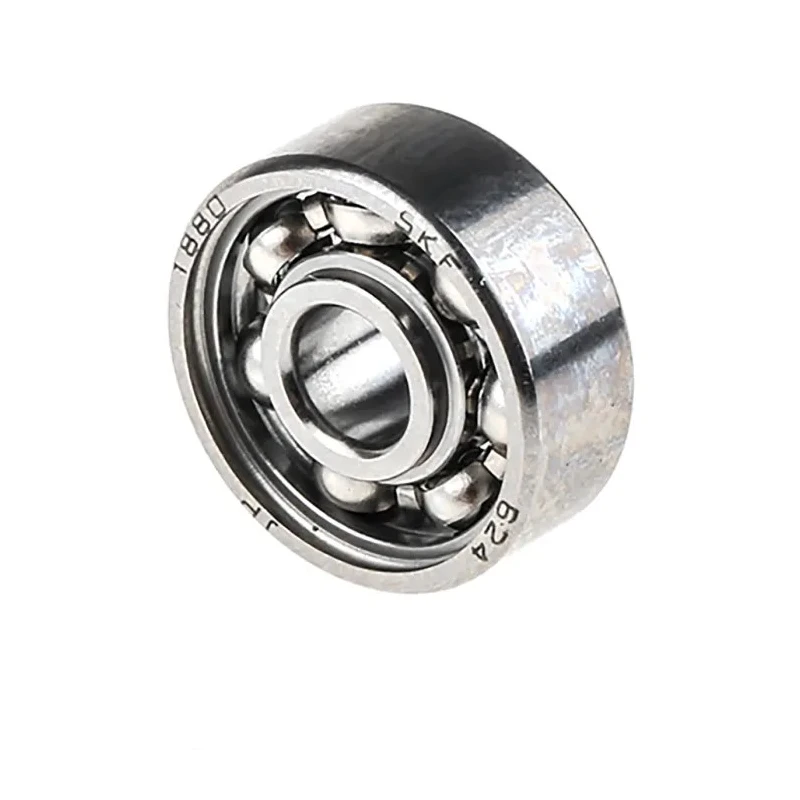SKF Single Row Deep Groove Ball Bearing 4 mm ID, 13 mm OD, 5 mm Race Width, Sheet Metal Cage 624