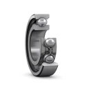 SKF Deep Groove Ball Bearing 45 mm Inside Diameter, 75 mm Outside Diameter, 16 mm Race Width, Sheet Metal Cage, Steel 6009