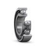 SKF Deep Groove Ball Bearing 45 mm Inside Diameter, 75 mm Outside Diameter, 16 mm Race Width, Sheet Metal Cage, Steel 6009