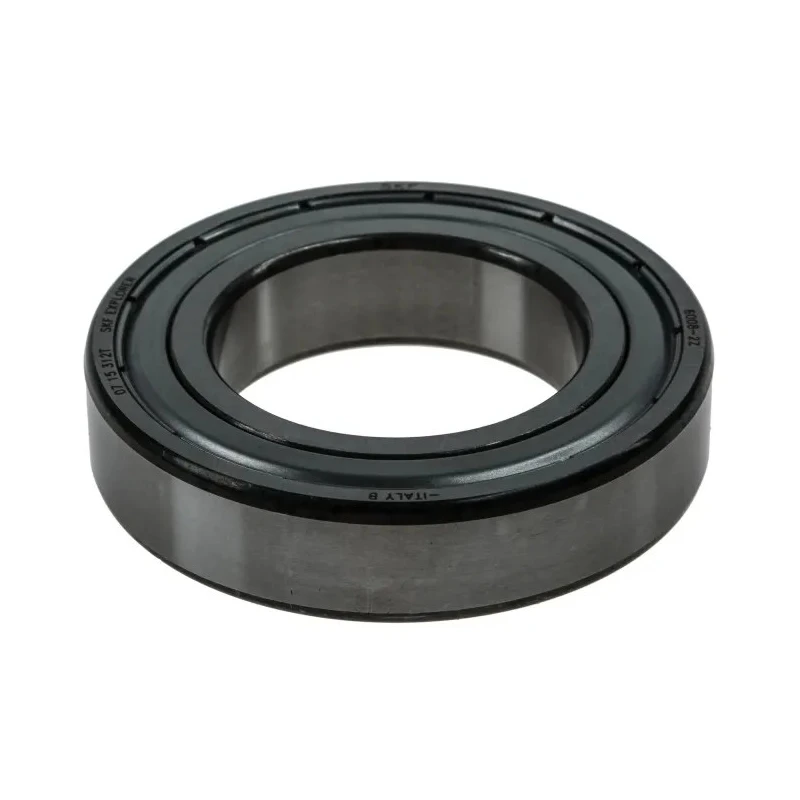 SKF Single-Row Deep Groove Ball Bearing 40 mm ID, 68 mm OD, 15 mm Width, Shielded Cage 6008-2Z