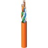 Belden 1752A Cat5e Unscreened Ethernet Cable, 305 m Length, 8 Core, Stranded Copper Conductor, Green PVC Jacket Cat5e