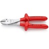 Knipex VDE/1000V Approved Diagonal Side Cutter 200mm, Jaw Width 11mm Model 74 07 200
