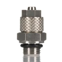 RS PRO Pneumatic Fitting 6mm Push-in Male G 1/4 Threaded to Tube, 15 bar, 70°C 299-3998