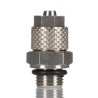 RS PRO Pneumatic Fitting 6mm Push-in Male G 1/4 Threaded to Tube, 15 bar, 70°C 299-3998