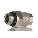 RS PRO Pneumatic Fitting 6mm Push-in Male G 1/4 Threaded to Tube, 15 bar, 70°C 299-3998