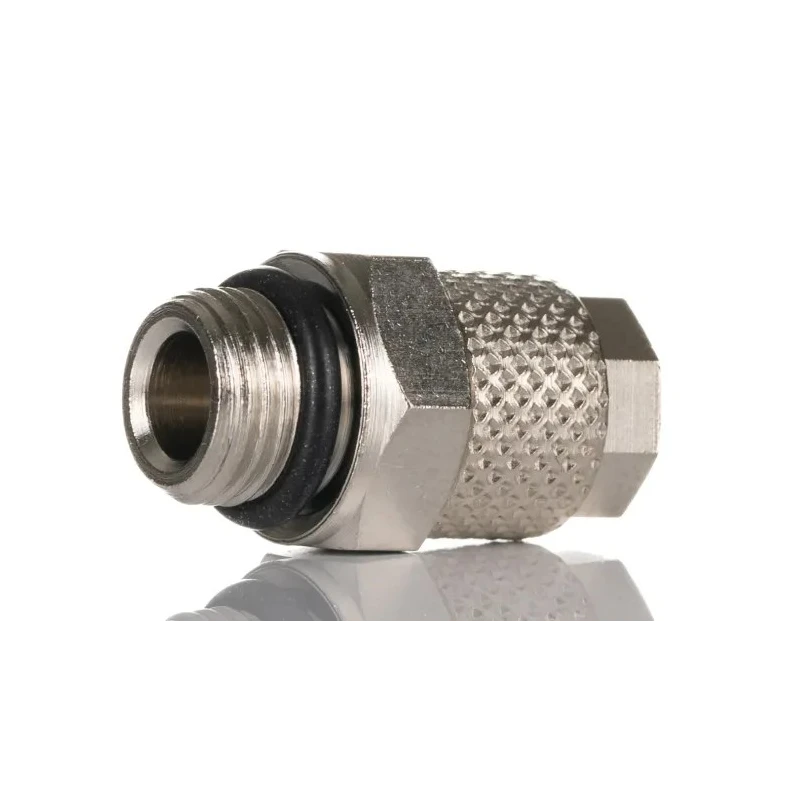 RS PRO Pneumatic Fitting 6mm Push-in Male G 1/4 Threaded to Tube, 15 bar, 70°C 299-3998